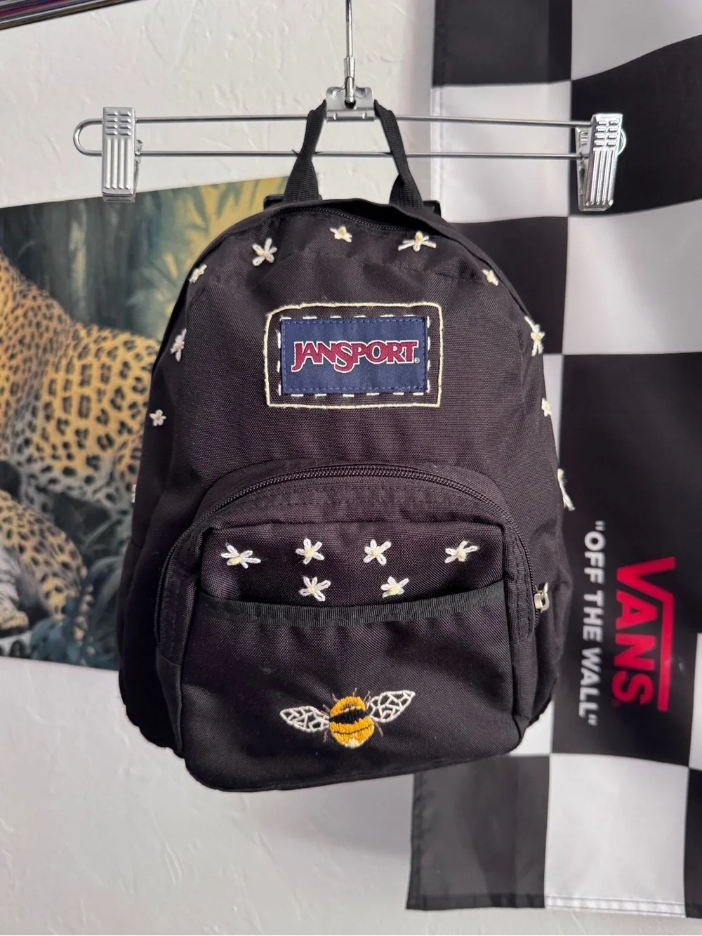 Mini Black Jansport Backpack